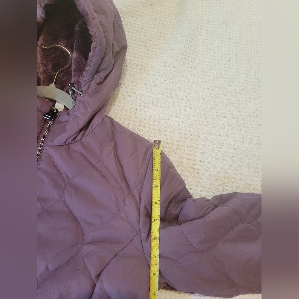 Free Country Purple Quilted Varsity Jacket - Picture 11 of 14